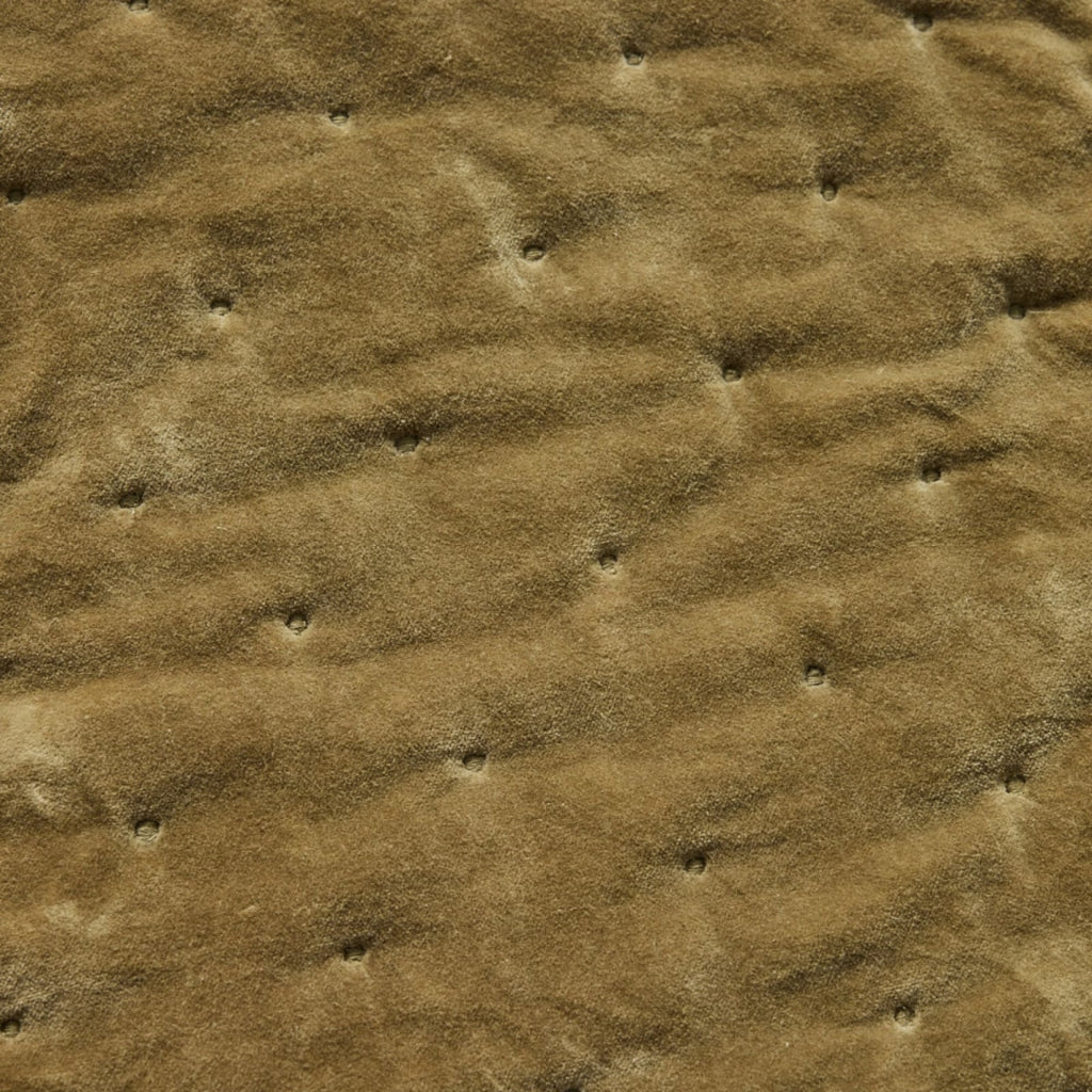 Vielle pamut takaró 180x130cm zöldesbarna