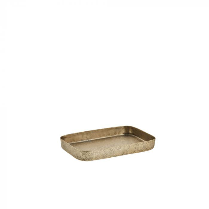 Lavia tálca 13.5cm világos arany