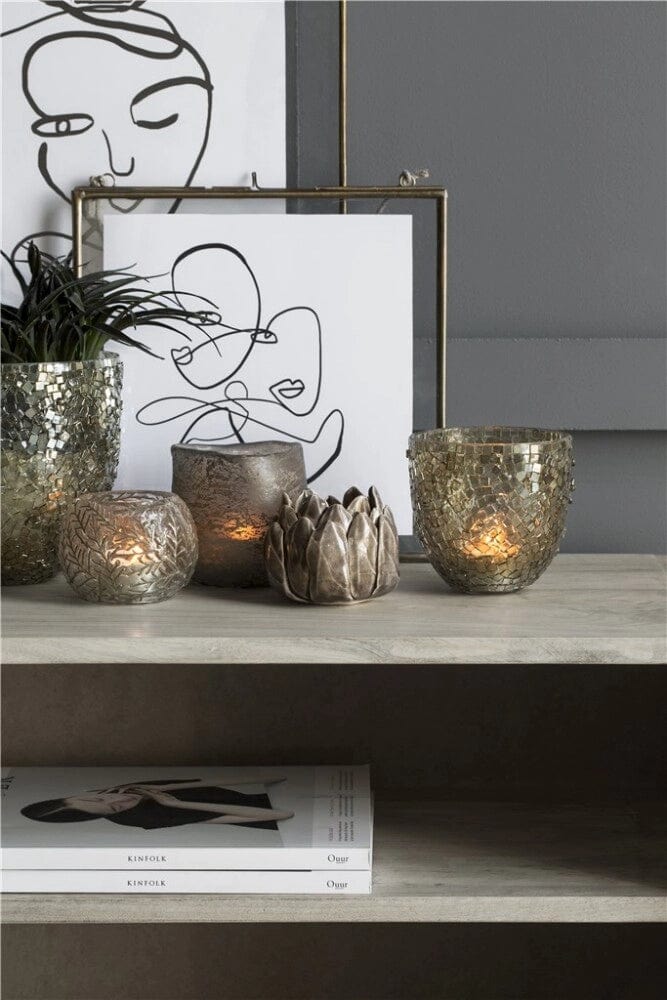Lene Bjerre A00007117 mécsestartó Aimi mécsestartó 15cm - Freyja Home Decor