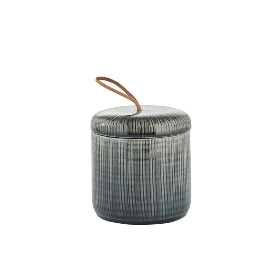 Lene Bjerre A00010827 edény Callie tárolóedény 11cm sötétszürke - Freyja Home Decor