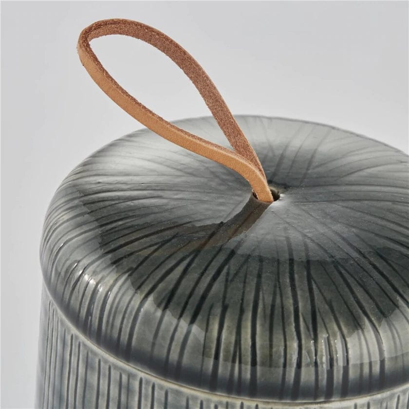 Lene Bjerre A00010827 edény Callie tárolóedény 11cm sötétszürke - Freyja Home Decor