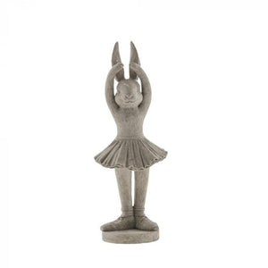 Semina balerina nyúl figura 21.2cm szürke