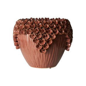 Amie kerámia kaspó 23.5cm sötét púder