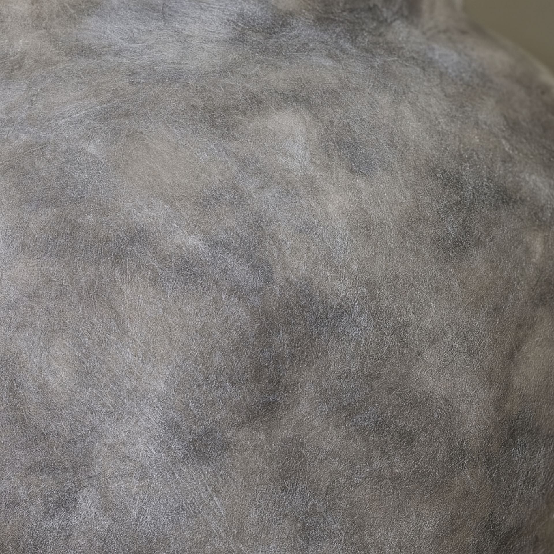 Anna antik szürke kerámia padlóváza – 48 × 36,5 cm (kézműves)