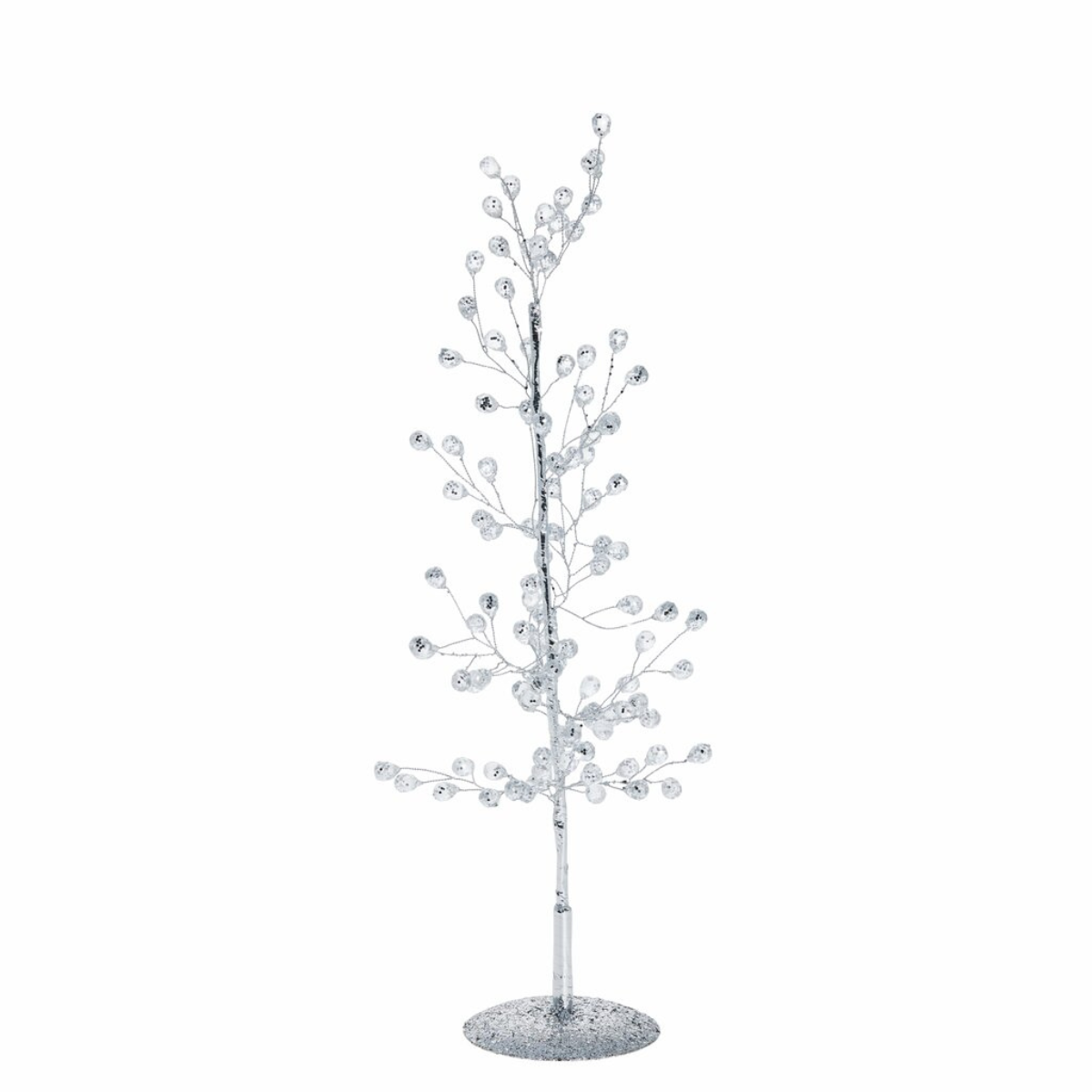 Crysilia akril karácsonyfa 30cm ezüst