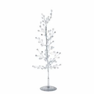 Crysilia akril karácsonyfa 30cm ezüst