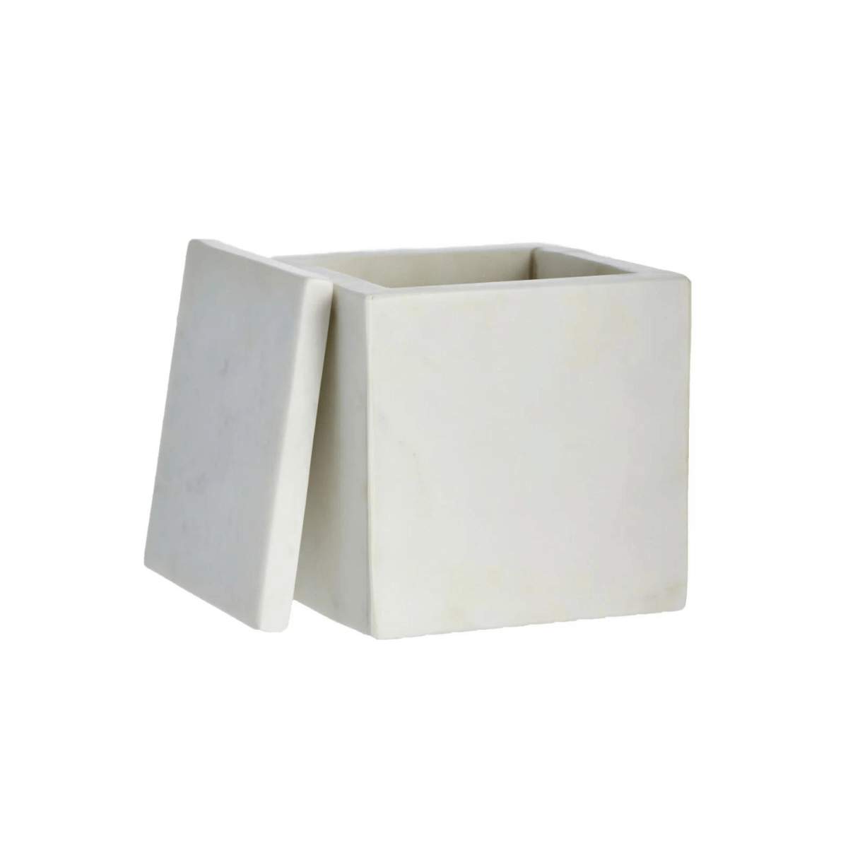 Ellia márvány doboz 12x12cm fehér