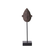 Fantasy fém szobor dekoráció 41cm fekete