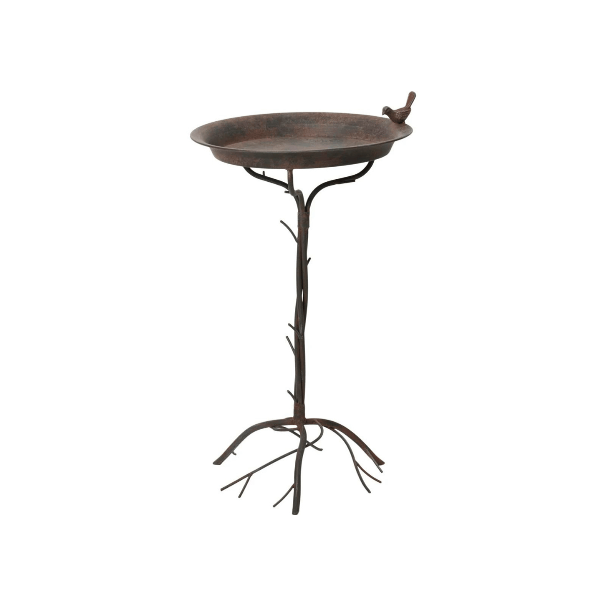 Fonso rozsda fém madáritató – 71 cm (álló kivitel)