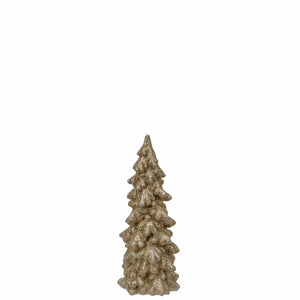 Juletre pezsgőarany karácsonyfa dekor – 15.5 cm