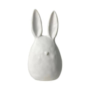 Nora fehér kerámia nyuszifej húsvéti dekoráció – 12.7 cm