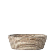 Norah natúr rattan ovális kosár – 25×20,5×8,5 cm (kézzel szőtt)