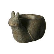 Onyx kerti kaspó 12cm antik szürke