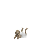 Semilla balerina nyúl figura 8.4cm világos arany