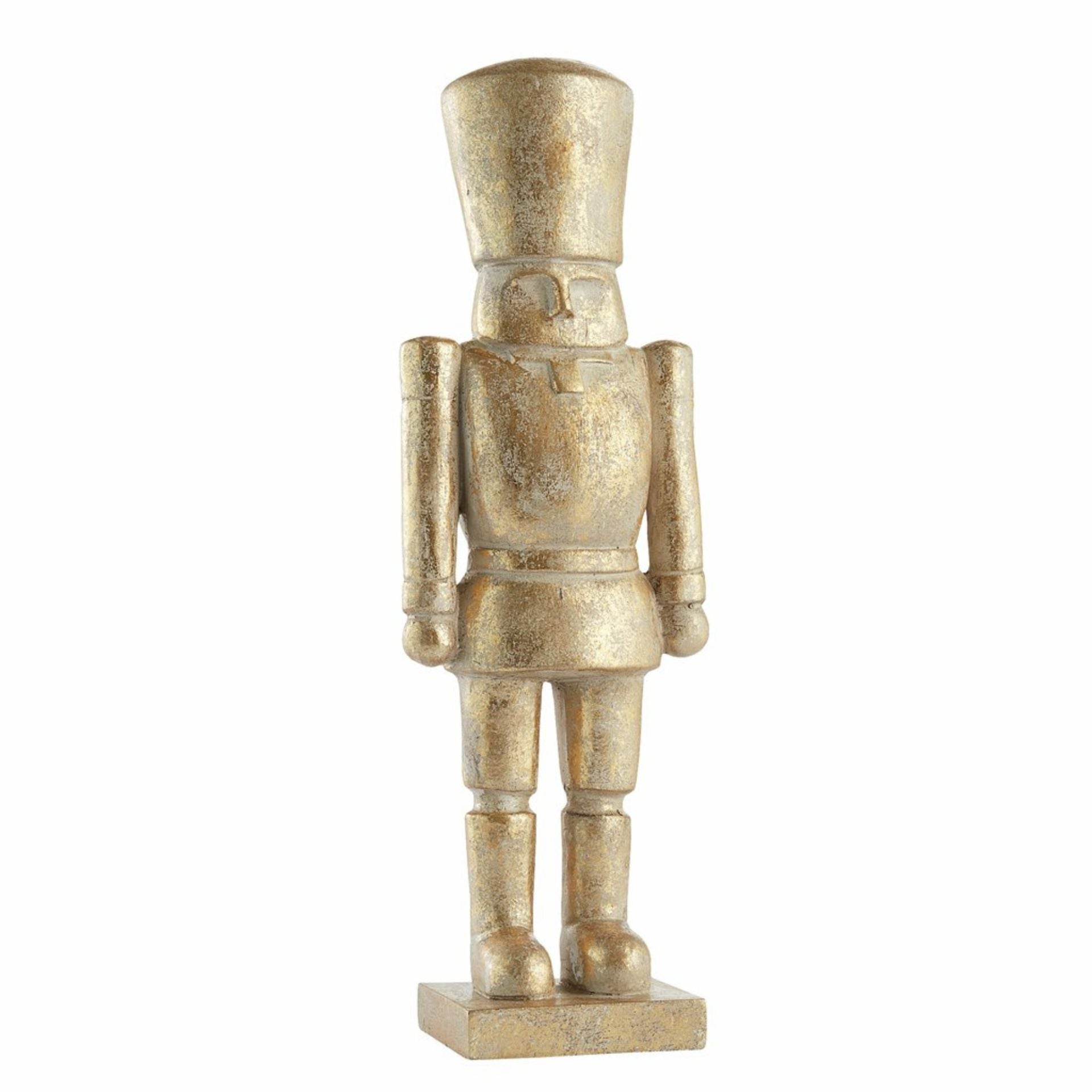 Serafina arany diótörő figura – 32 cm