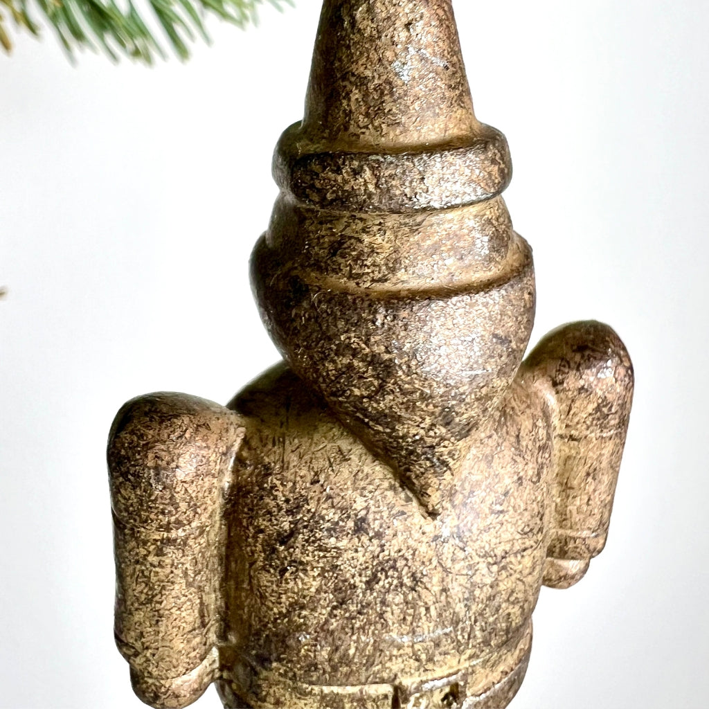 Serafina karácsonyfadísz 10cm bronz