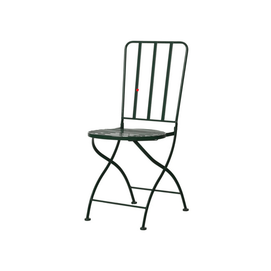 Taro fém szék 91cm antik zöld