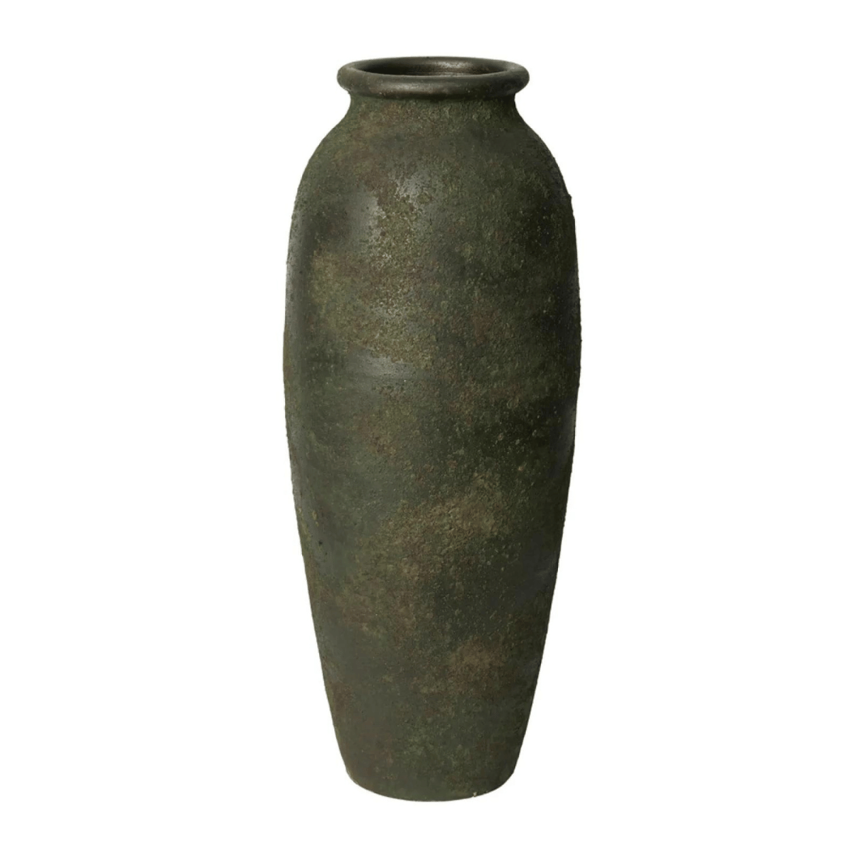 Wrigley kerámia padlóváza 78cm antik zöld