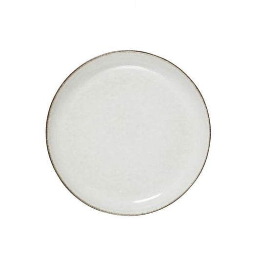 Amera kerámia tányér szett (4db) Ø20.5cm fehér homok
