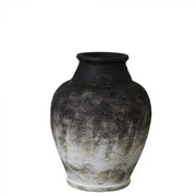Anna kerámia váza 40.5cm antik fekete