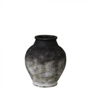 Anna kerámia váza 33cm antik fekete