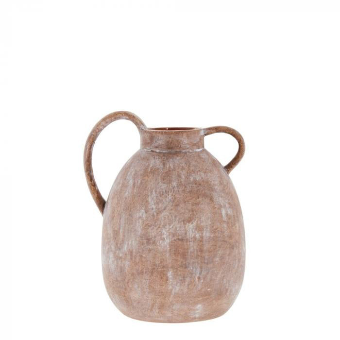 Avillia dekorációs váza 20.4cm terrakotta