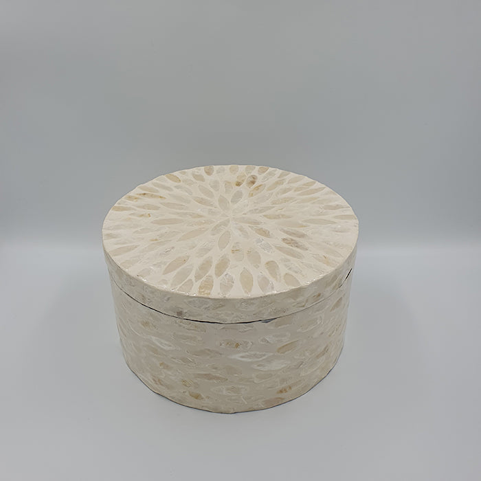 Cellia doboz Ø20.5cm törtfehér