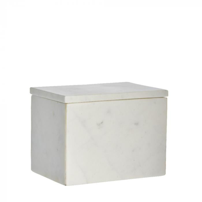 Ellia márvány doboz 16.5x11.5cm fehér
