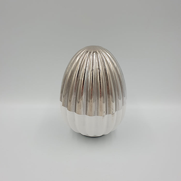 Evienne tojás 15cm ezüst