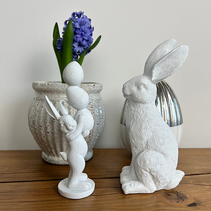 Evienne tojás 15cm ezüst