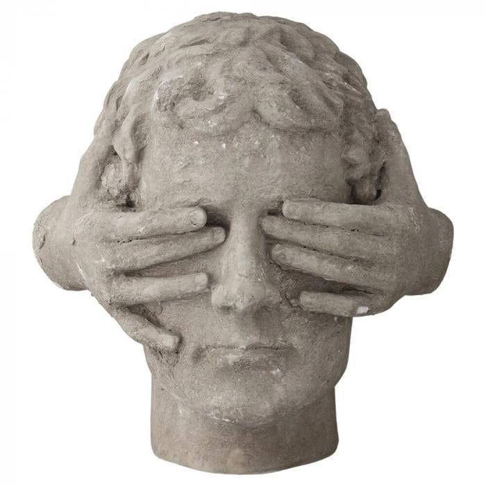 Lene Bjerre A00005031 dekoráció Serafina dekoráció 30cm szürke - Freyja Home Decor