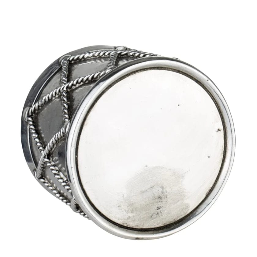 Lene Bjerre A00006262 dekoráció Serafina dob 9.5cm antik ezüst - Freyja Home Decor