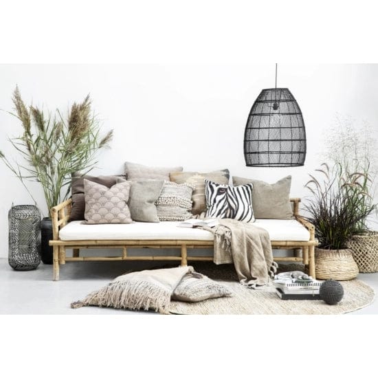 Lene Bjerre A00007034 párna Tamia díszpárna bézs 45x45cm - Freyja Home Decor