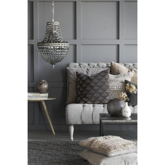 Lene Bjerre A00007034 párna Tamia díszpárna bézs 45x45cm - Freyja Home Decor