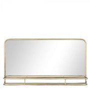 Lene Bjerre A00007638 tükör Hildia tükör 90x50cm arany - Freyja Home Decor