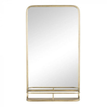 Lene Bjerre A00007644 tükör Hildia tükör 45x80cm arany - Freyja Home Decor