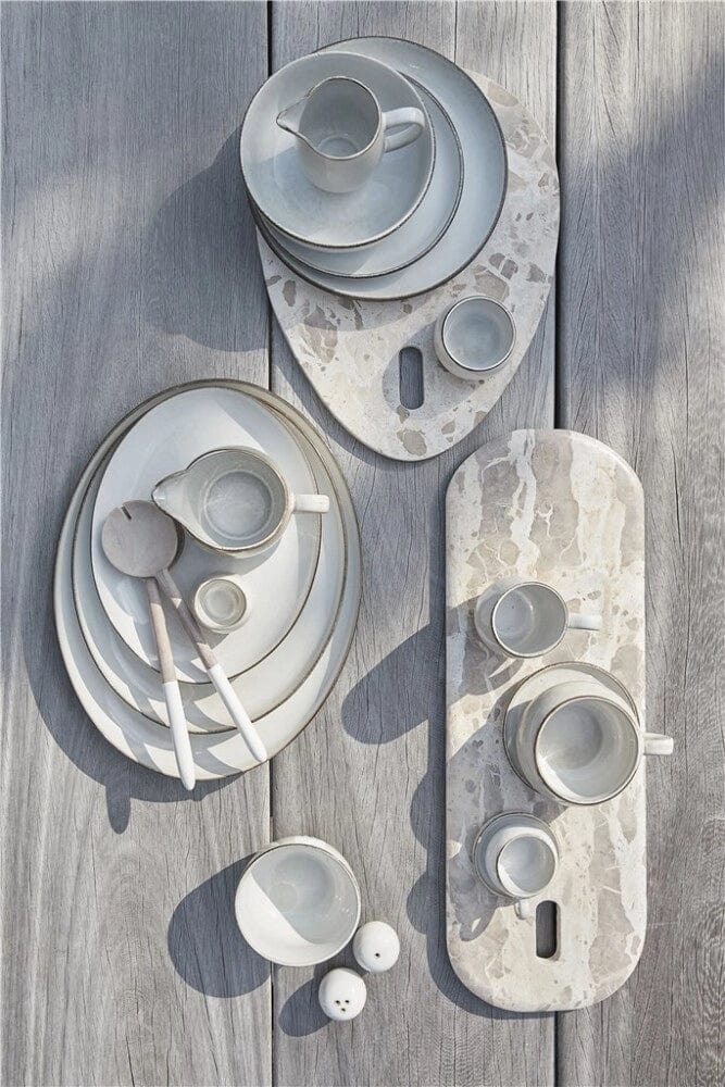 Lene Bjerre A00010391 bögre/csésze Amera kávéscsésze 5x9cm fehér homok - Freyja Home Decor