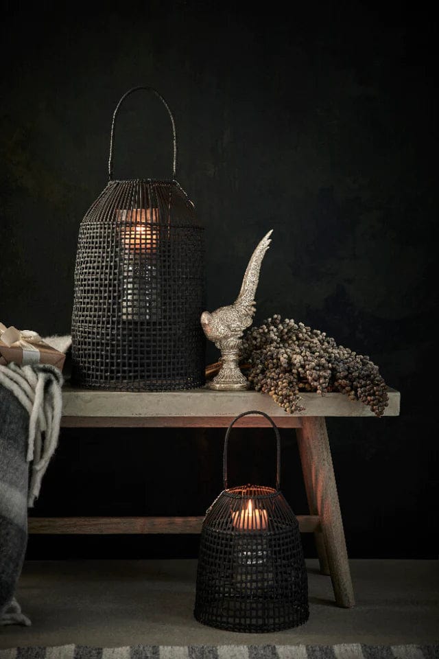 Lene Bjerre A00010582 lámpás Hazel lámpás 45cm fekete - Freyja Home Decor