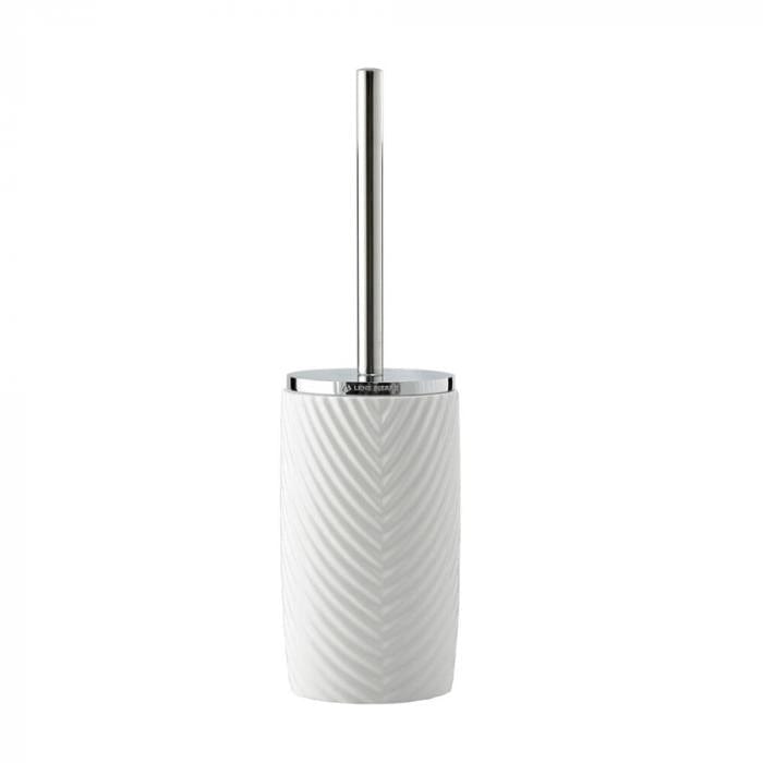 Lene Bjerre A00011608 WC-kefe Milda WC-kefe 35cm fehér - Freyja Home Decor