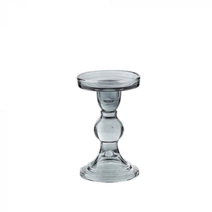 Lene Bjerre A00011808 gyertyatartó Sivelle gyertyatartó 13.5cm sötétszürke - Freyja Home Decor