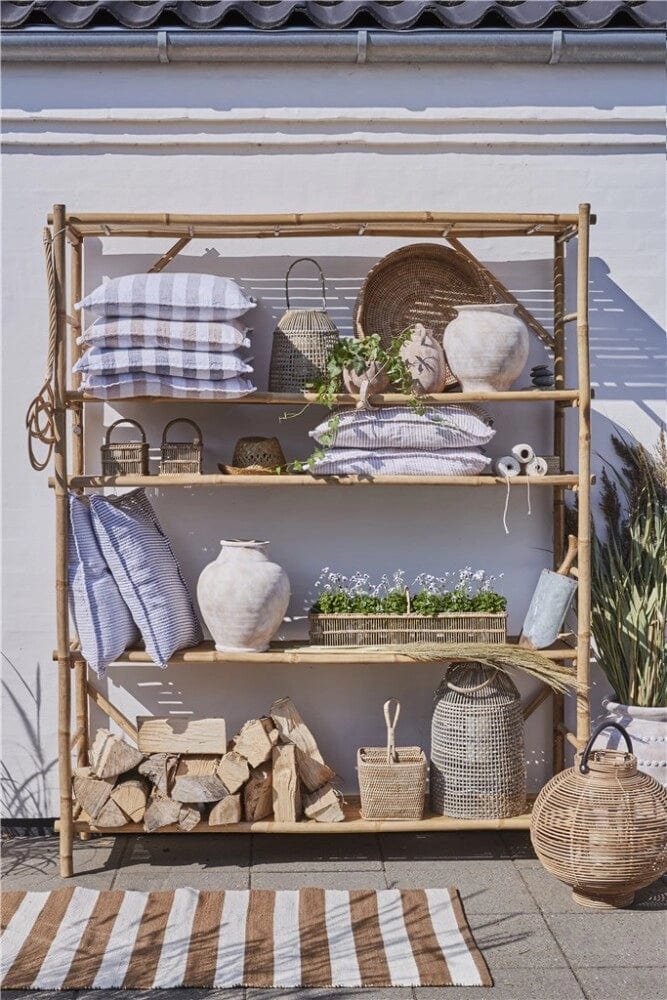 Lene Bjerre A00012411 szőnyeg Strivie szőnyeg 140x70cm aranybarna - Freyja Home Decor