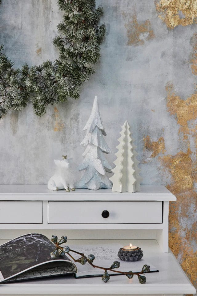 Lene Bjerre A00012773 dekoráció Semille karácsonyfa 29cm ezüst - Freyja Home Decor