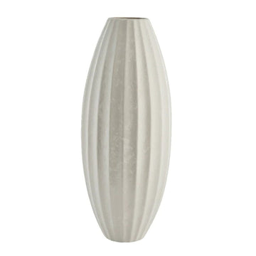Lene Bjerre A00016160 dekorációs váza Esme dekorációs váza 51cm fehér - Freyja Home Decor