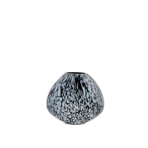 Lene Bjerre A00016276 váza Millie váza 17cm fekete - Freyja Home Decor