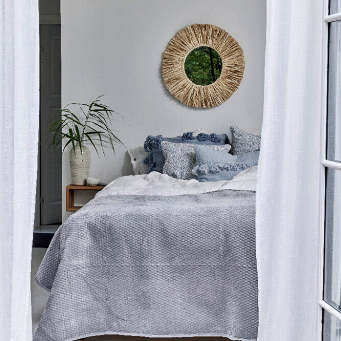 Rofia tengerifű tükör Ø64cm