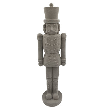 Sella diótörő figura 40cm szürke