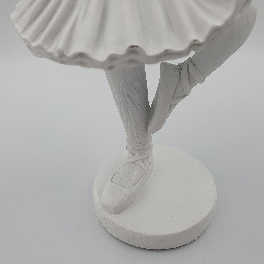 Semina balerina nyúl figura 20cm fehér