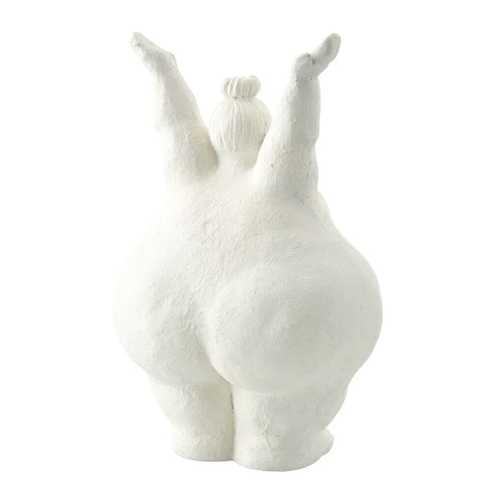 Serafina álló női figura 28cm fehér