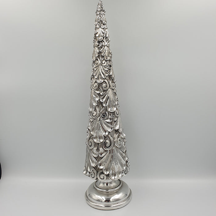 Serafina karácsonyfa 42.5cm antik ezüst