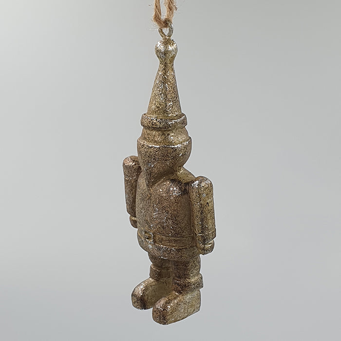 Serafina karácsonyfadísz 10cm bronz